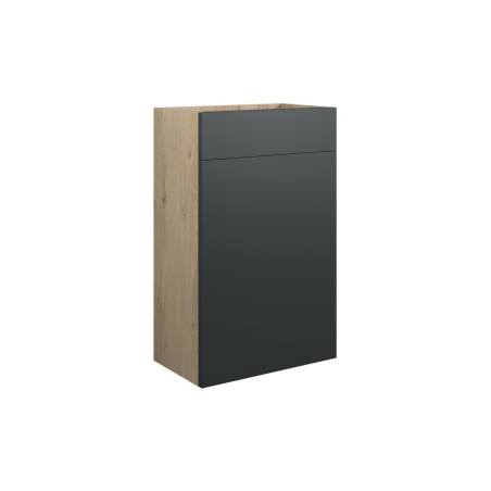 Bau 500mm Standard WC Unit - Matt Graphite Grey (Oak Cab) |