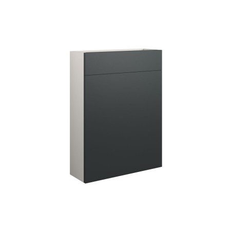 Bau 600mm Slim WC Unit - Matt Graphite Grey (Grey Cab) | WC
