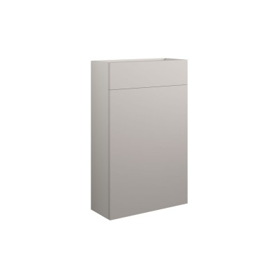 Bau 500mm Slim WC Unit - Matt Dove Grey (Grey Cab) | WC Unit