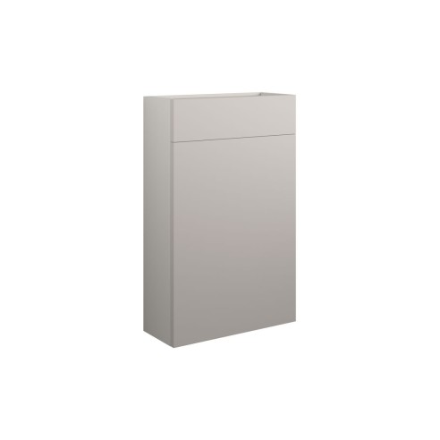 Bau 500mm Slim WC Unit - Matt Dove Grey (Grey Cab) | WC Unit