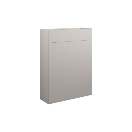 Bau 600mm Slim WC Unit - Matt Dove Grey (Grey Cab) | WC Unit