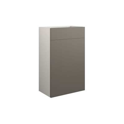 Bau 500mm Standard WC Unit - Matt Stone (Grey Cab) | WC Unit