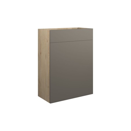 Bau 600mm Standard WC Unit - Matt Stone (Oak Cab) | WC Units