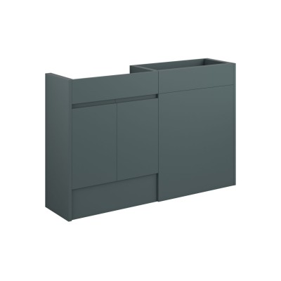 Bau 1236mm Standard Basin & WC Unit Pack - Matt Green Camo (