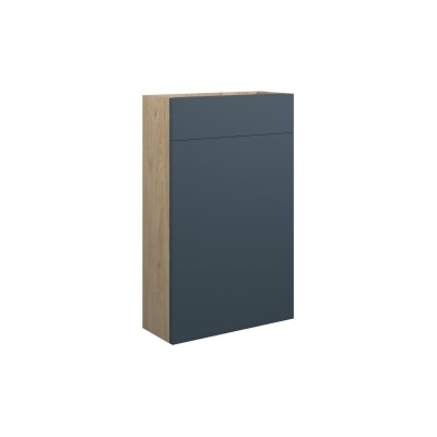 Bau 500mm Slim WC Unit - Matt Arley Blue (Oak Cab) | WC Unit