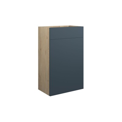 Bau 500mm Standard WC Unit - Matt Arley Blue (Oak Cab) | WC
