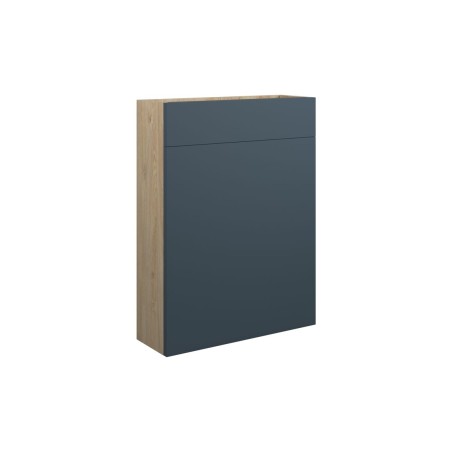 Bau 600mm Slim WC Unit - Matt Arley Blue (Oak Cab) | WC Unit