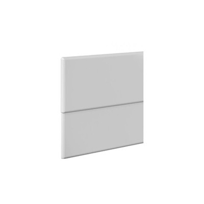 VitrA Economy 750mm End Panel - White | Bath Panels | Bathro