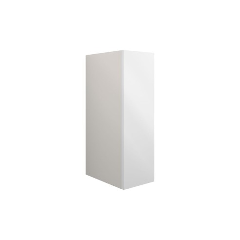 Envio 200mm Standard Toilet Roll Unit - White Gloss (Grey Ca