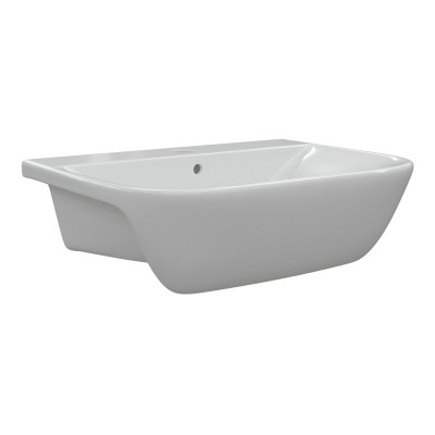 Carvina 520x400mm 1TH Semi Recessed Basin | Basins | Bathroo