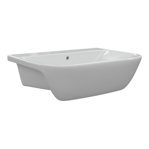 Carvina 520x400mm 1TH Semi Recessed Basin | Basins | Bathroo