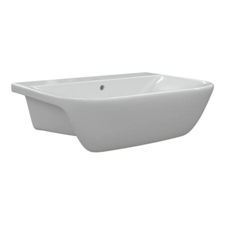 Carvina 520x400mm 1TH Semi Recessed Basin | Basins | Bathroo