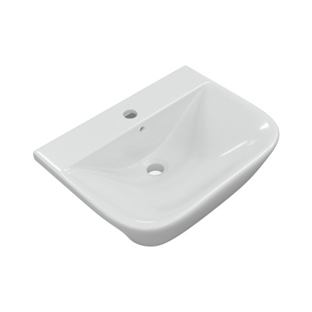 Carvina 520x400mm 1TH Semi Recessed Basin | Basins | Bathroo