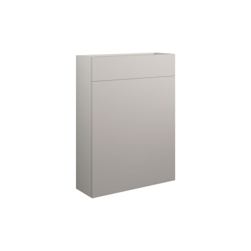 Envio 600mm Slim WC Unit - Matt Dove Grey (Grey Cab) | WC Un