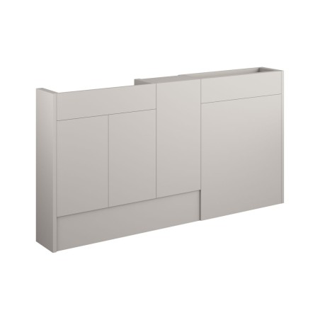 Envio 1536mm Slim Basin  WC & 1 Door Unit Pack - Matt Dove G
