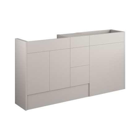 Envio 1536mm Standard Basin  WC & 3 Drawer Unit Pack - Matt