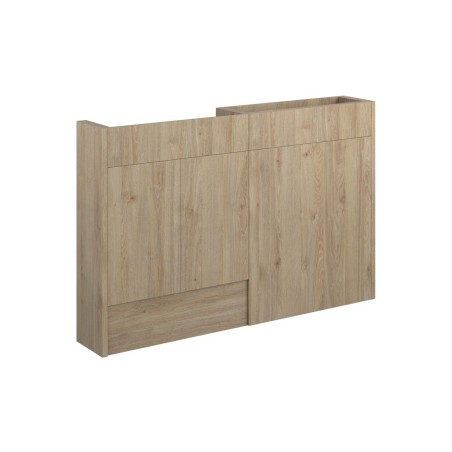 Envio 1236mm Slim Basin & WC Unit Pack - Havana Oak (Grey Ca