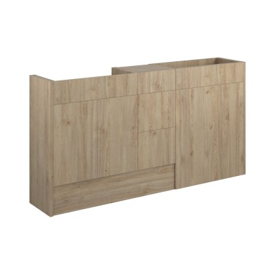 Envio 1536mm Standard Basin  WC & 3 Drawer Unit Pack - Havan