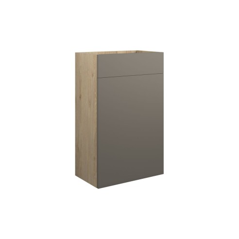 Envio 500mm Standard WC Unit - Matt Stone (Oak Cab) | WC Uni