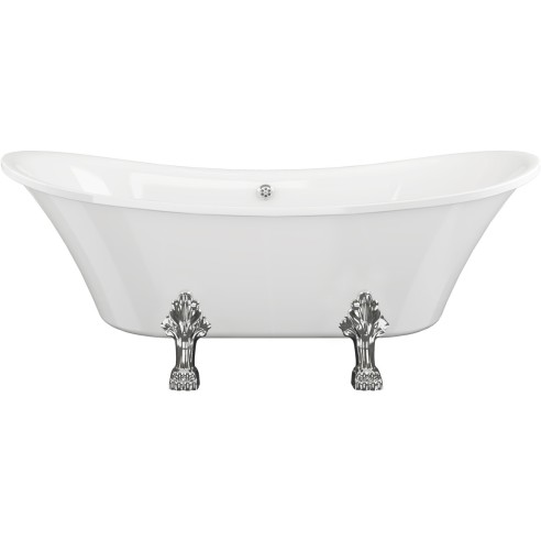 Ravenna Freestanding 1760x710x775mm 0TH Bath w/Feet | Baths