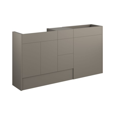 Envio 1536mm Standard Basin  WC & 3 Drawer Unit Pack - Matt