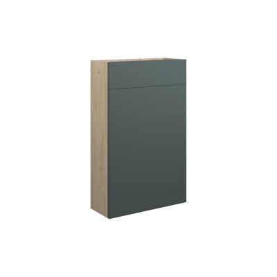 Envio 500mm Slim WC Unit - Matt Green (Oak Cab) | WC Units |