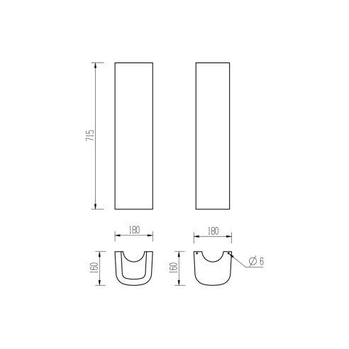 Cadiz 555x430mm 1TH Basin & Full Pedestal | Basins | Bathroo