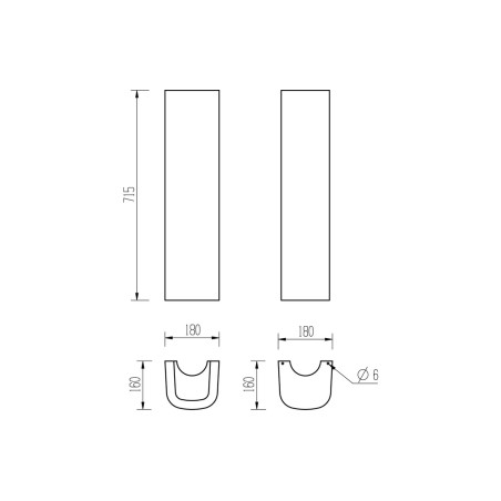 Cadiz 555x430mm 1TH Basin & Full Pedestal | Basins | Bathroo