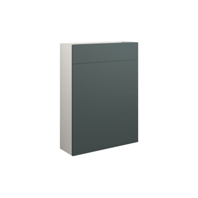 Envio 600mm Slim WC Unit - Matt Green (Grey Cab) | WC Units