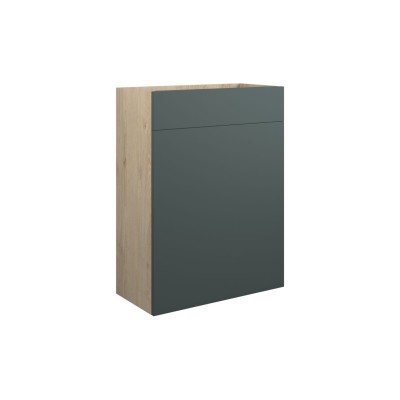 Envio 600mm Standard WC Unit - Matt Green (Oak Cab) | WC Uni