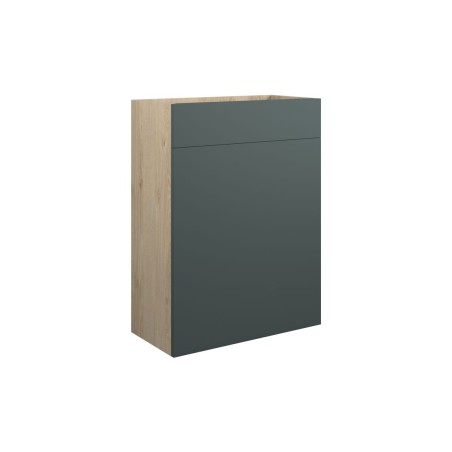 Envio 600mm Standard WC Unit - Matt Green (Oak Cab) | WC Uni