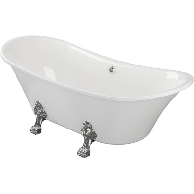 Ravenna Freestanding 1760x710x775mm 0TH Bath w/Feet | Baths 2