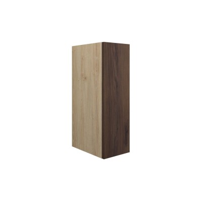 Envio 200mm Standard Toilet Roll Unit - Warm Walnut (Oak Cab