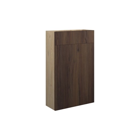 Envio 500mm Slim WC Unit - Warm Walnut (Oak Cab) | WC Units