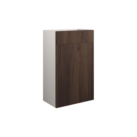 Envio 500mm Standard WC Unit - Warm Walnut (Grey Cab) | WC U
