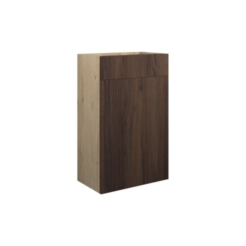 Envio 500mm Standard WC Unit - Warm Walnut (Oak Cab) | WC Un