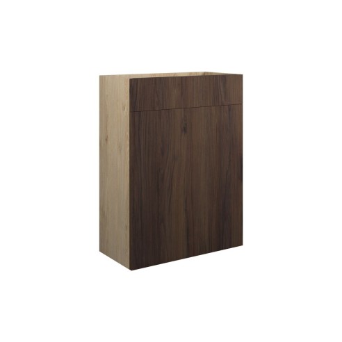 Envio 600mm Standard WC Unit - Warm Walnut (Oak Cab) | WC Un