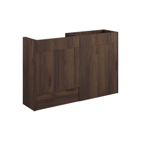 Envio 1236mm Standard Basin & WC Unit Pack - Warm Walnut (Oa