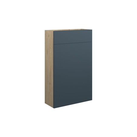 Envio 500mm Slim WC Unit - Matt Arley Blue (Oak Cab) | WC Un