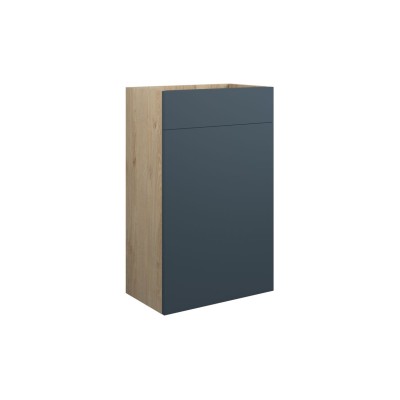 Envio 500mm Standard WC Unit - Matt Arley Blue (Oak Cab) | W