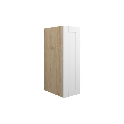 Anibel 200mm Standard Toilet Roll Unit - Matt White (Oak Cab