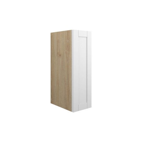 Anibel 200mm Standard Toilet Roll Unit - Matt White (Oak Cab