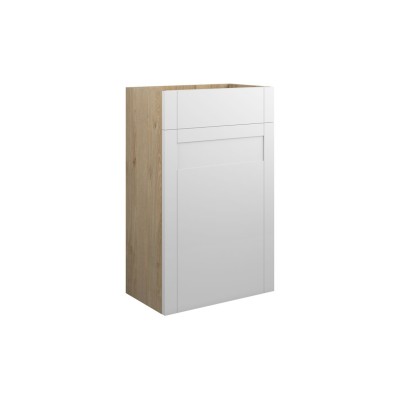 Anibel 500mm Standard WC Unit - Matt White (Oak Cab) | WC Un