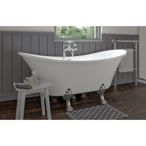Ravenna Freestanding 1760x710x775mm 0TH Bath w/Feet | Baths