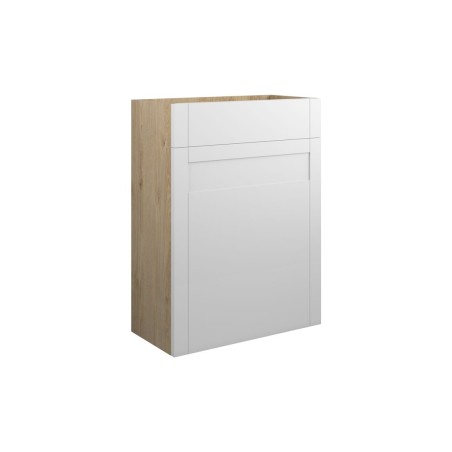 Anibel 600mm Standard WC Unit - Matt White (Oak Cab) | WC Un