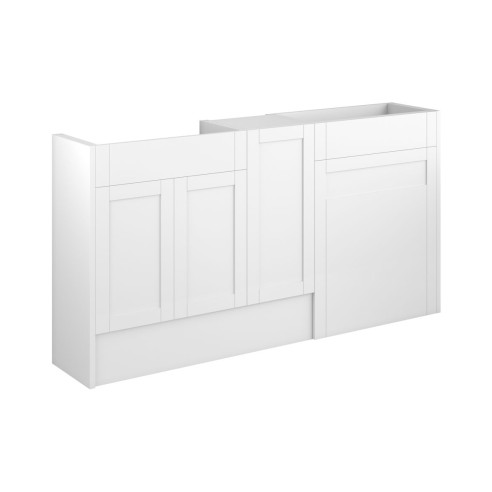 Anibel 1536mm Standard Basin  WC & 1 Door Unit Pack - Matt W