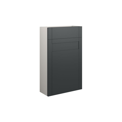 Anibel 500mm Slim WC Unit - Matt Graphite Grey (Grey Cab) |