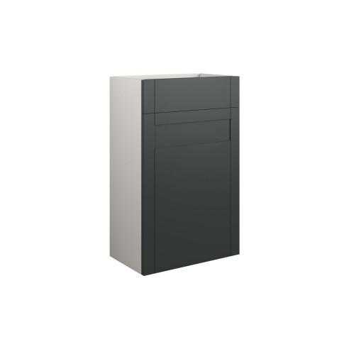 Anibel 500mm Standard WC Unit - Matt Graphite Grey (Grey Cab