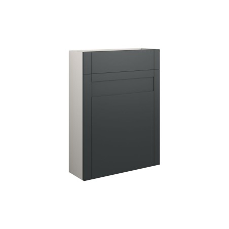 Anibel 600mm Slim WC Unit - Matt Graphite Grey (Grey Cab) |