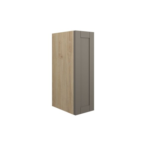 Anibel 200mm Standard Toilet Roll Unit - Matt Stone (Oak Cab
